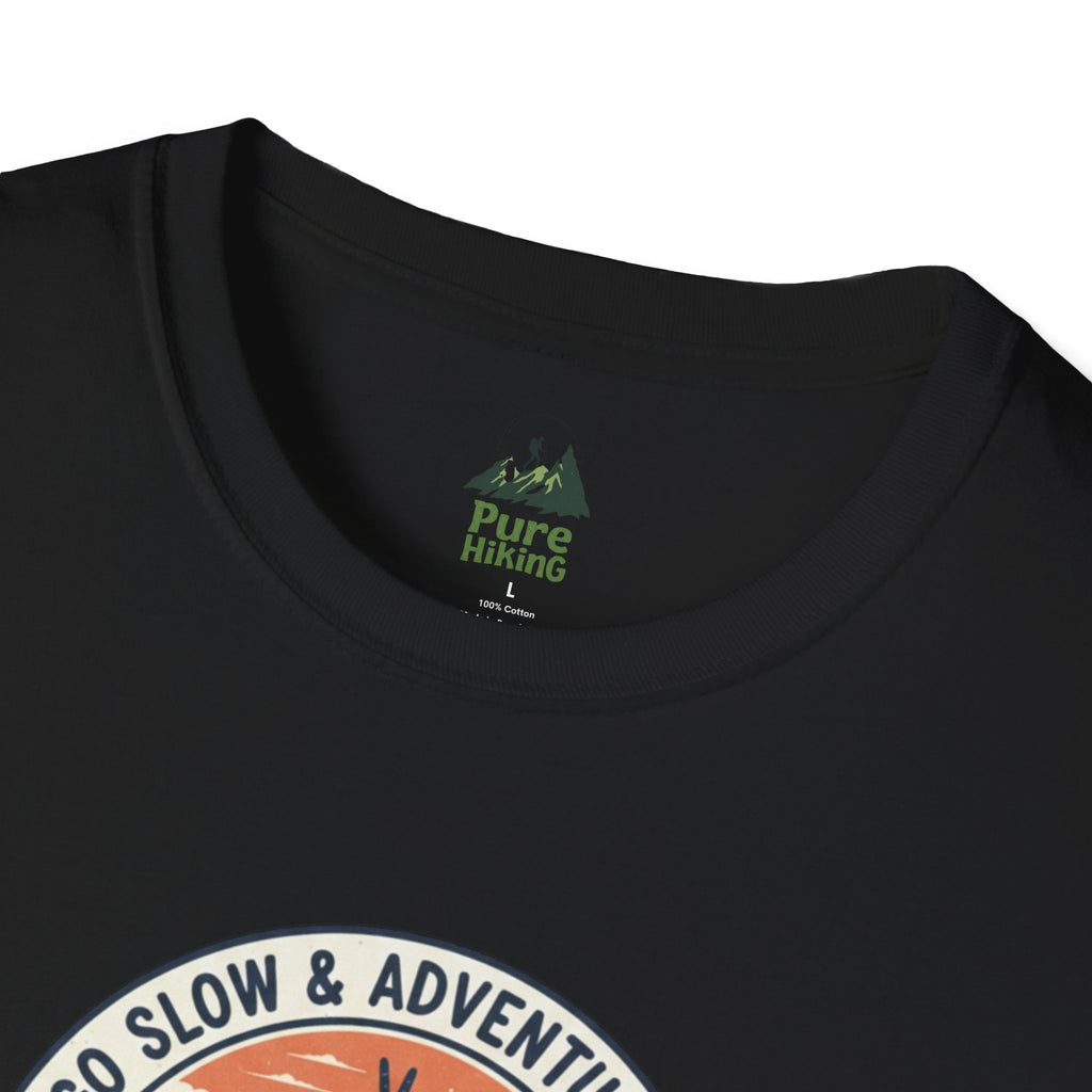 Badlands — "Go Slow & Adventure On" T-Shirt