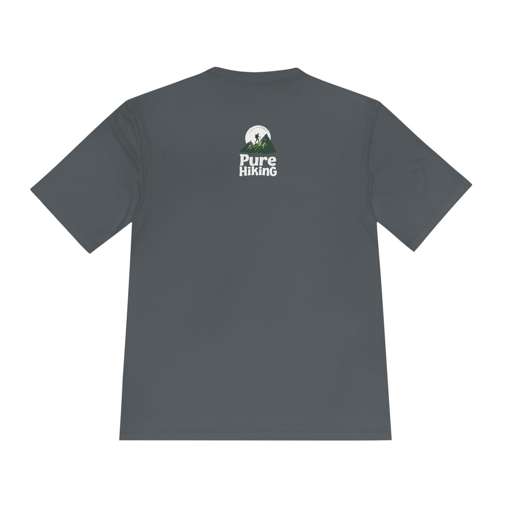 Hiking Tee — 'Normal People Go Outside, Climbs' Mountain Graphic Moisture‑Wicking Shirt