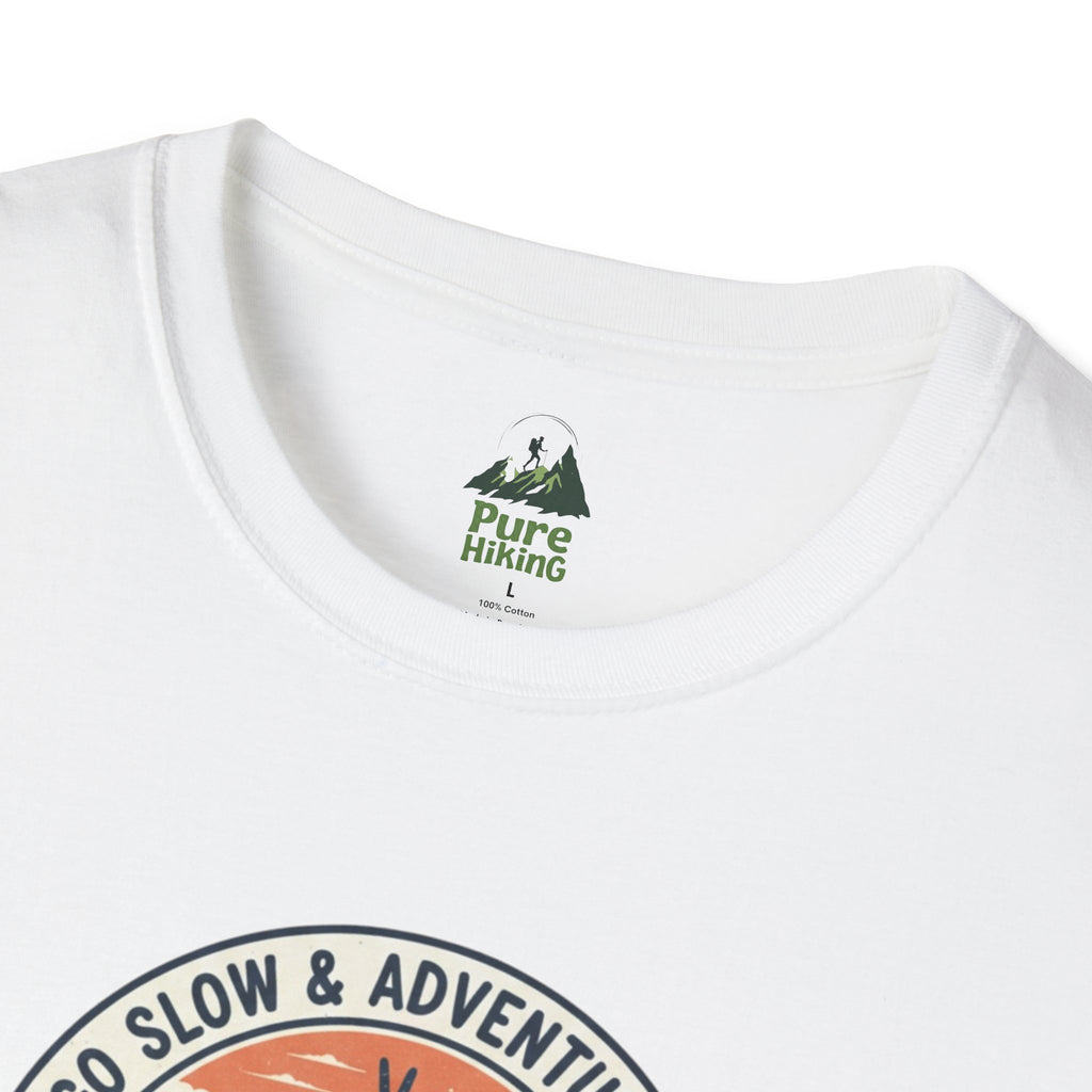 Badlands — "Go Slow & Adventure On" T-Shirt