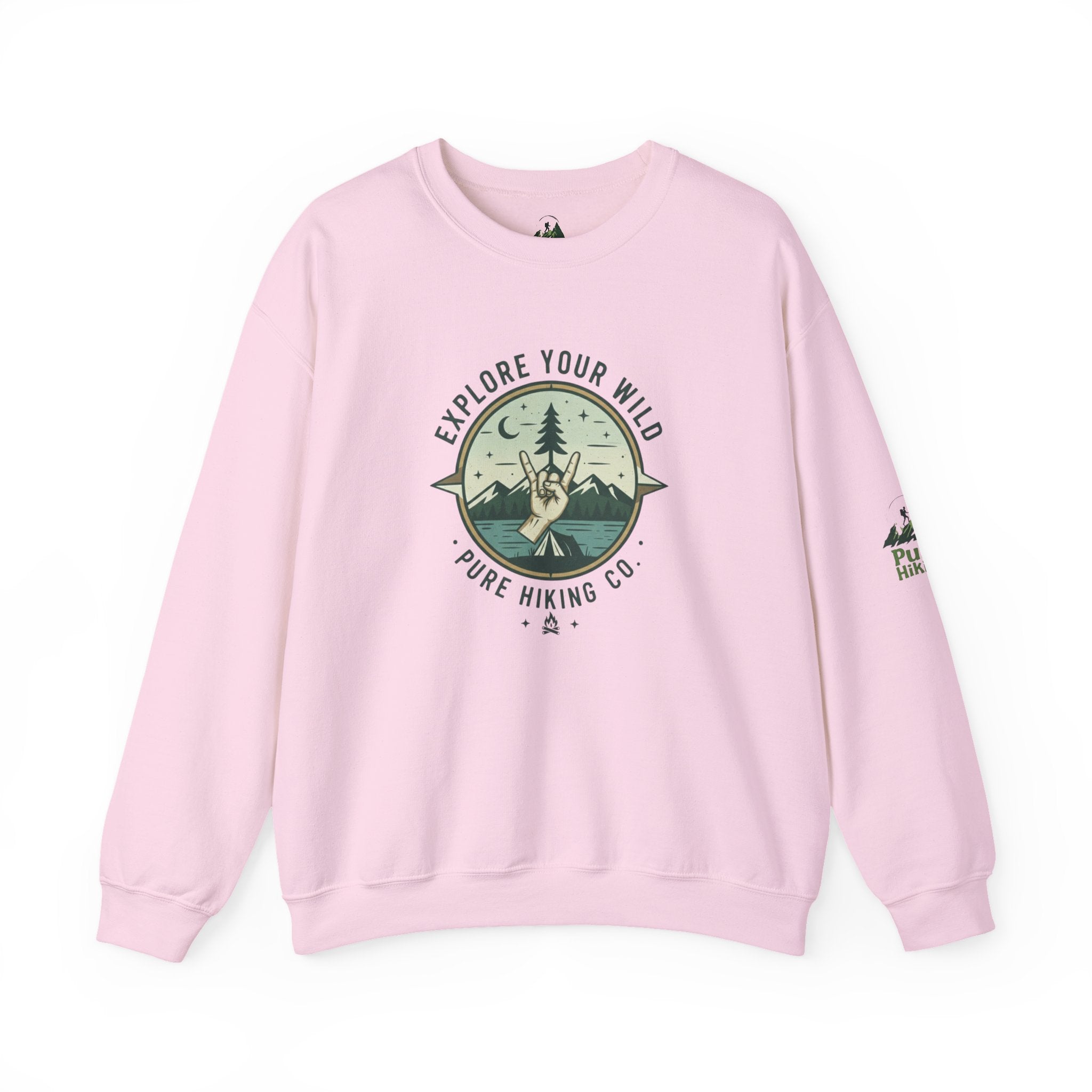 "Explore Your Wild" Crewneck Sweatshirt