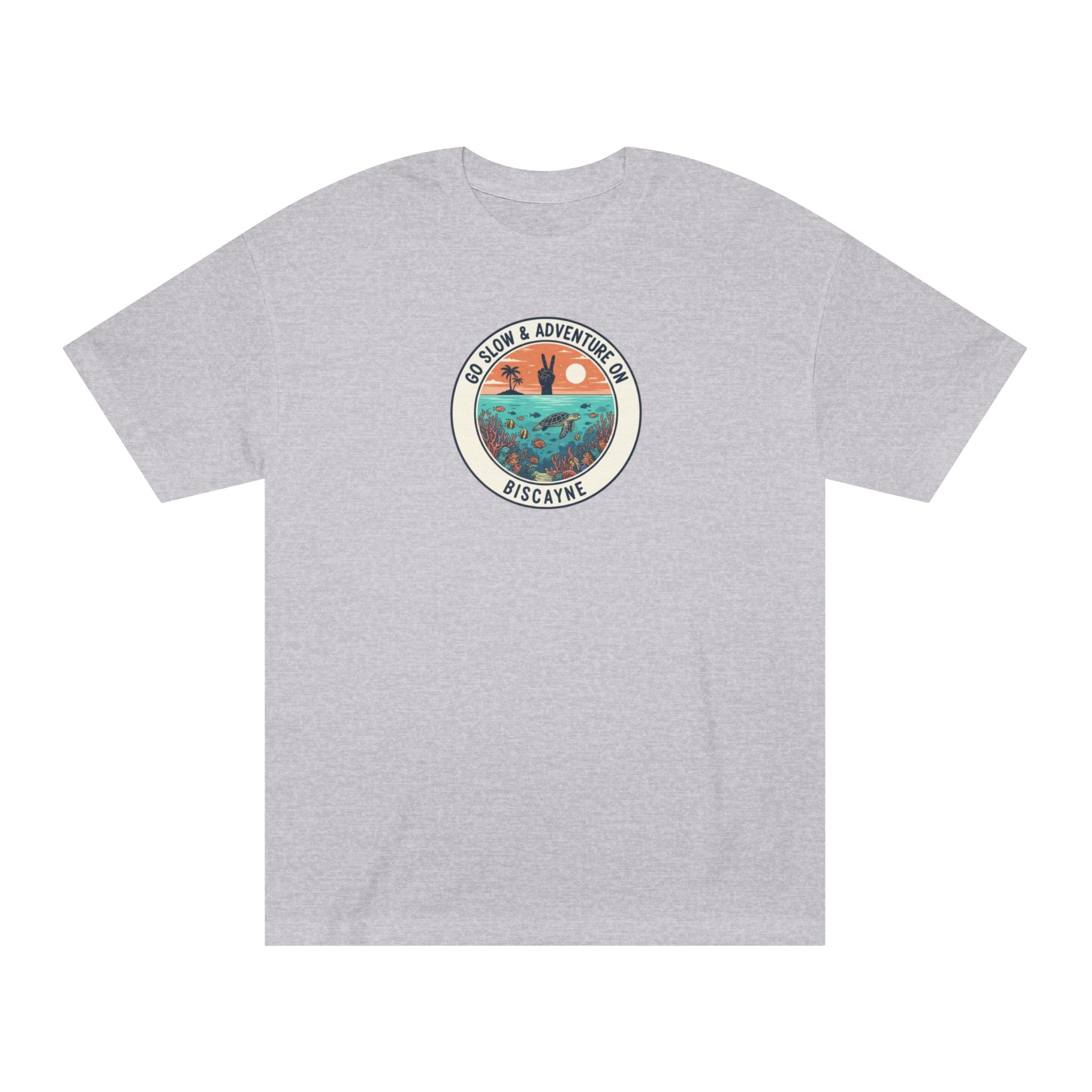 Biscayne - "Go Slow & Adventure On" T-Shirt
