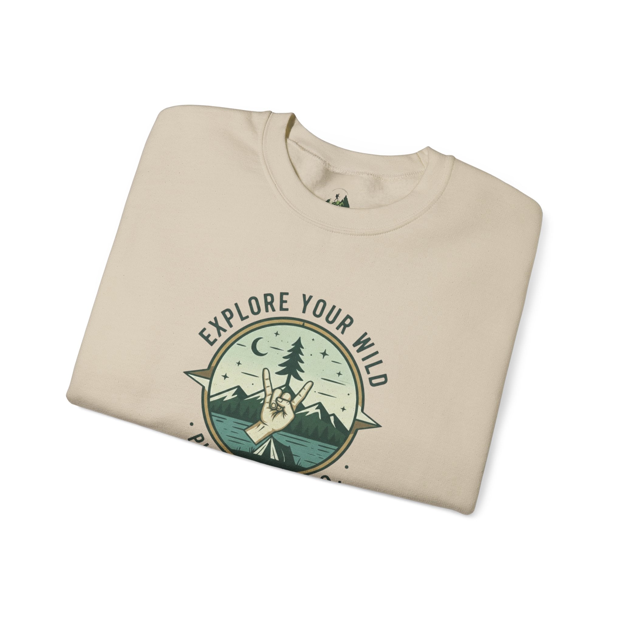 "Explore Your Wild" Crewneck Sweatshirt