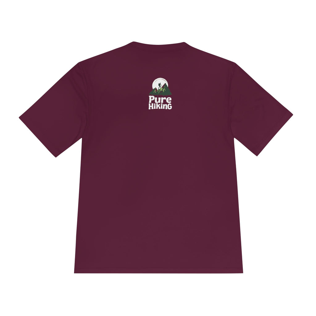 Hiking Tee — 'Normal People Go Outside, Climbs' Mountain Graphic Moisture‑Wicking Shirt