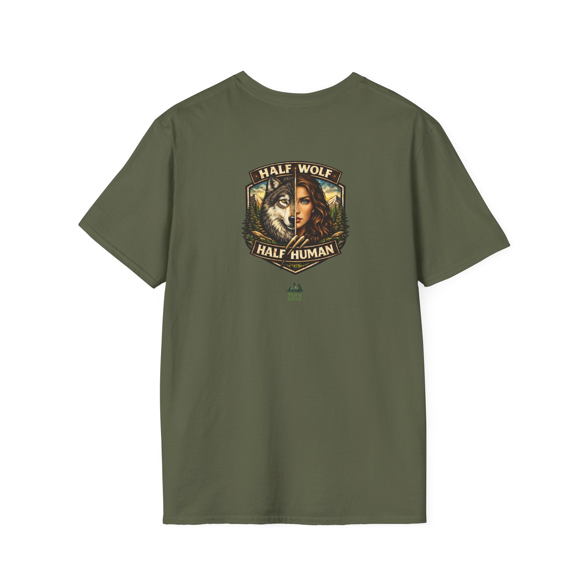 Half Wolf / Half Human Tee  - (Woman)