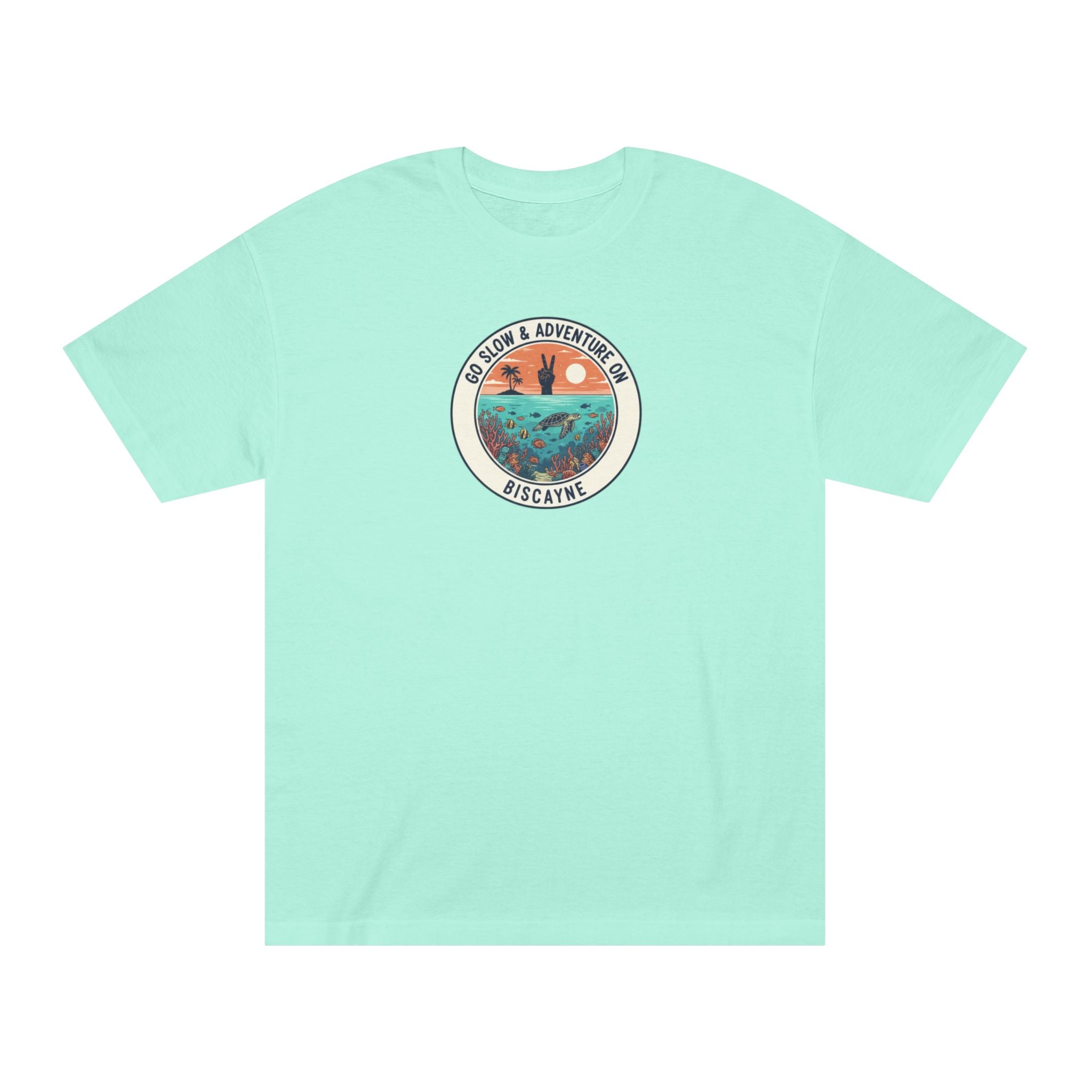 Biscayne - "Go Slow & Adventure On" T-Shirt