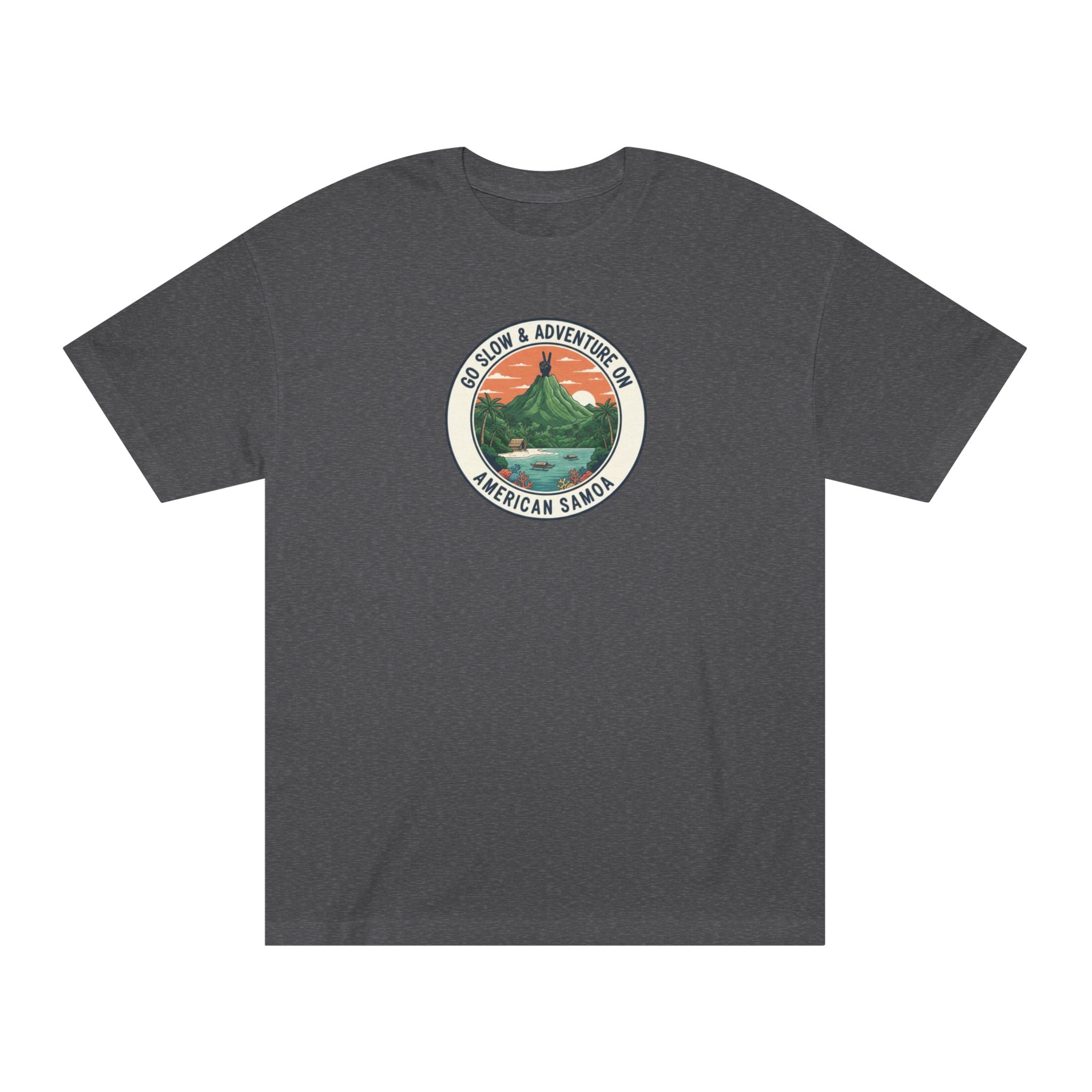 American Samoa - "Go Slow & Adventure On" T-Shirt