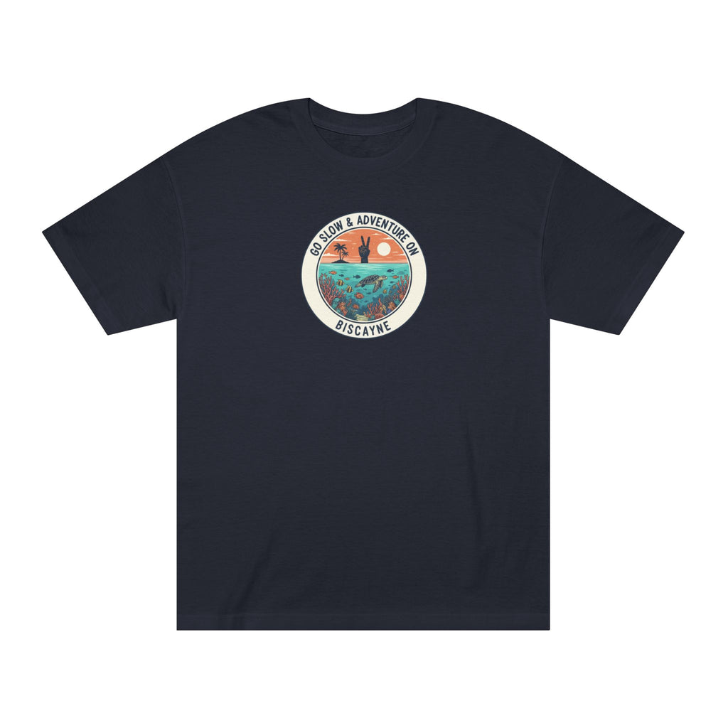 Biscayne - "Go Slow & Adventure On" T-Shirt