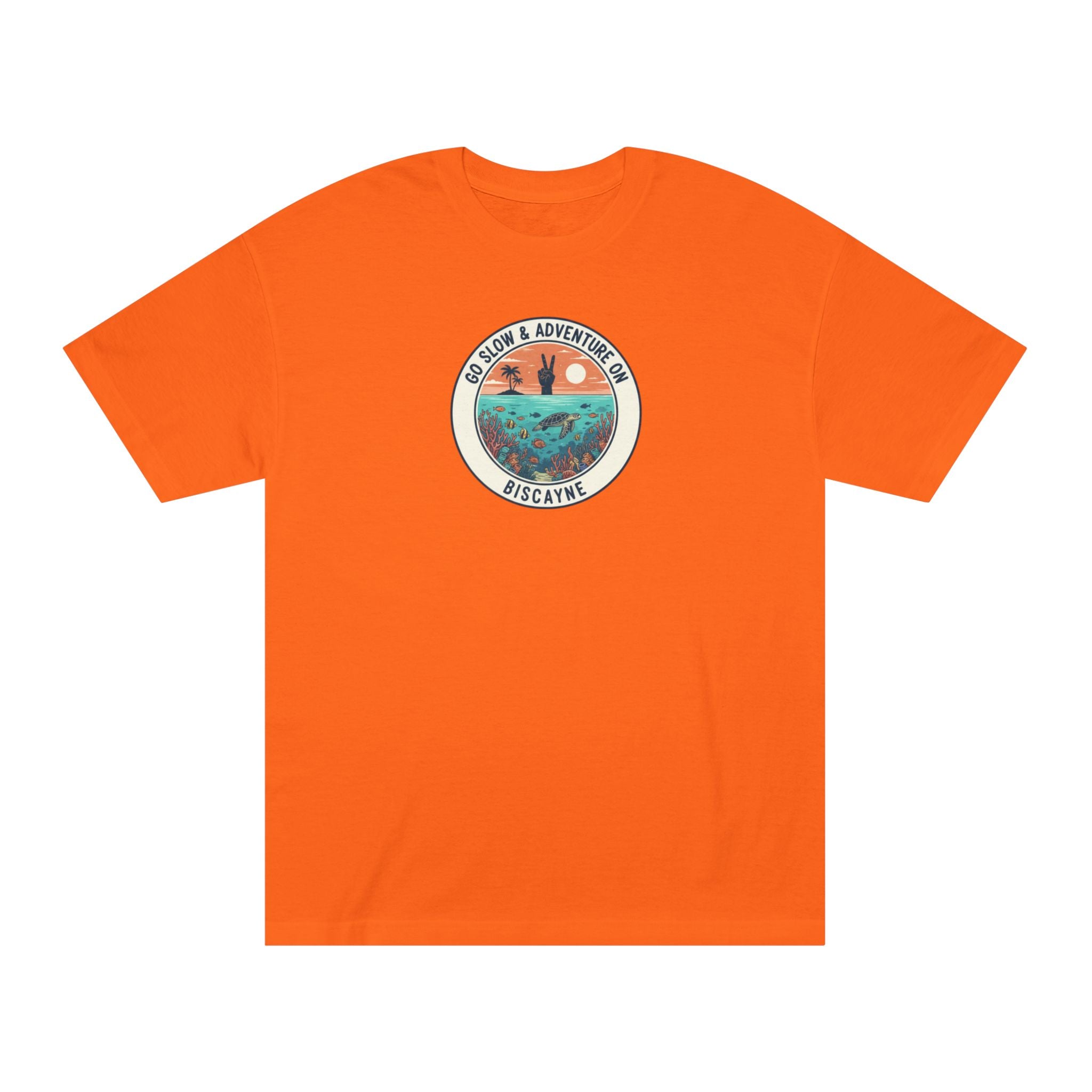 Biscayne - "Go Slow & Adventure On" T-Shirt