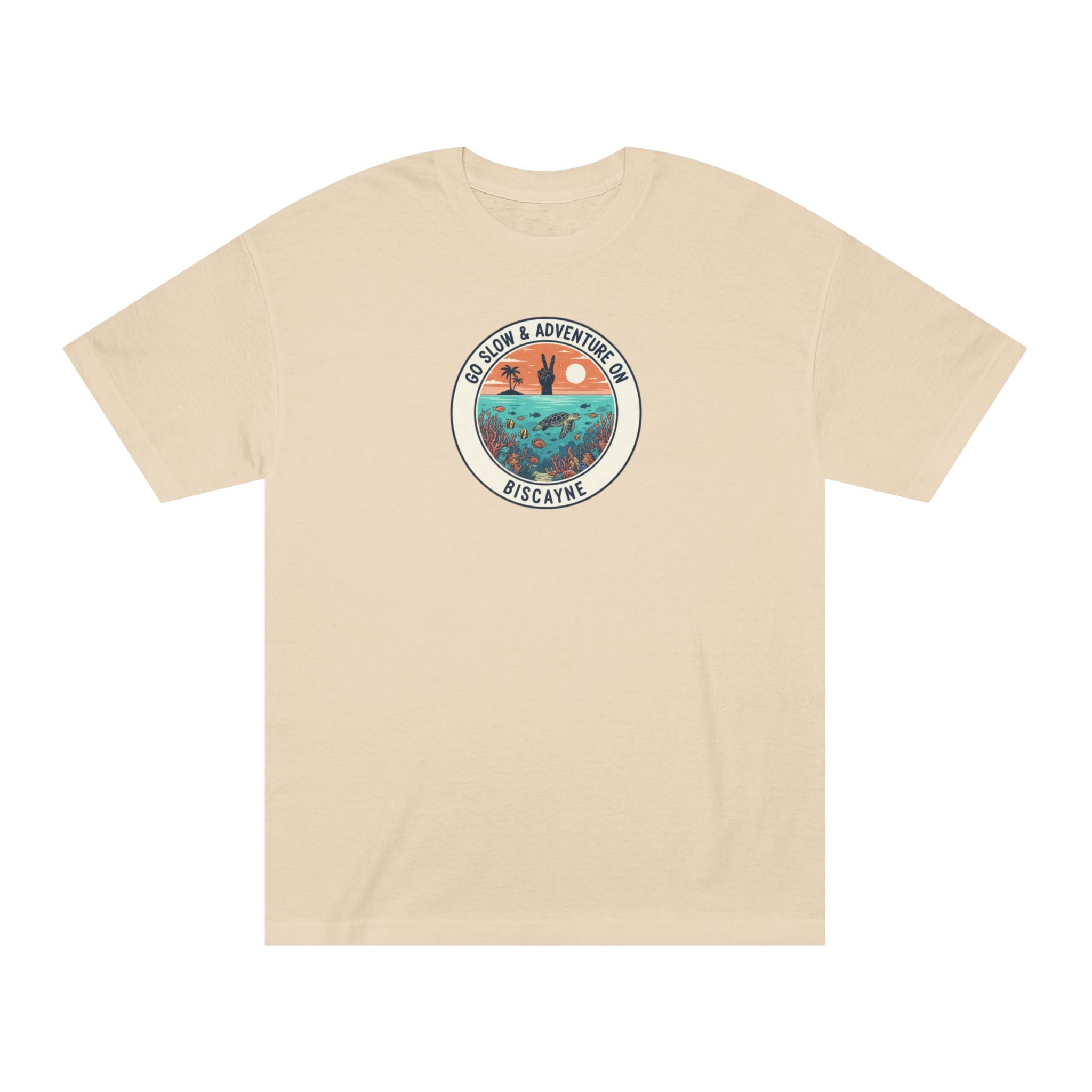 Biscayne - "Go Slow & Adventure On" T-Shirt