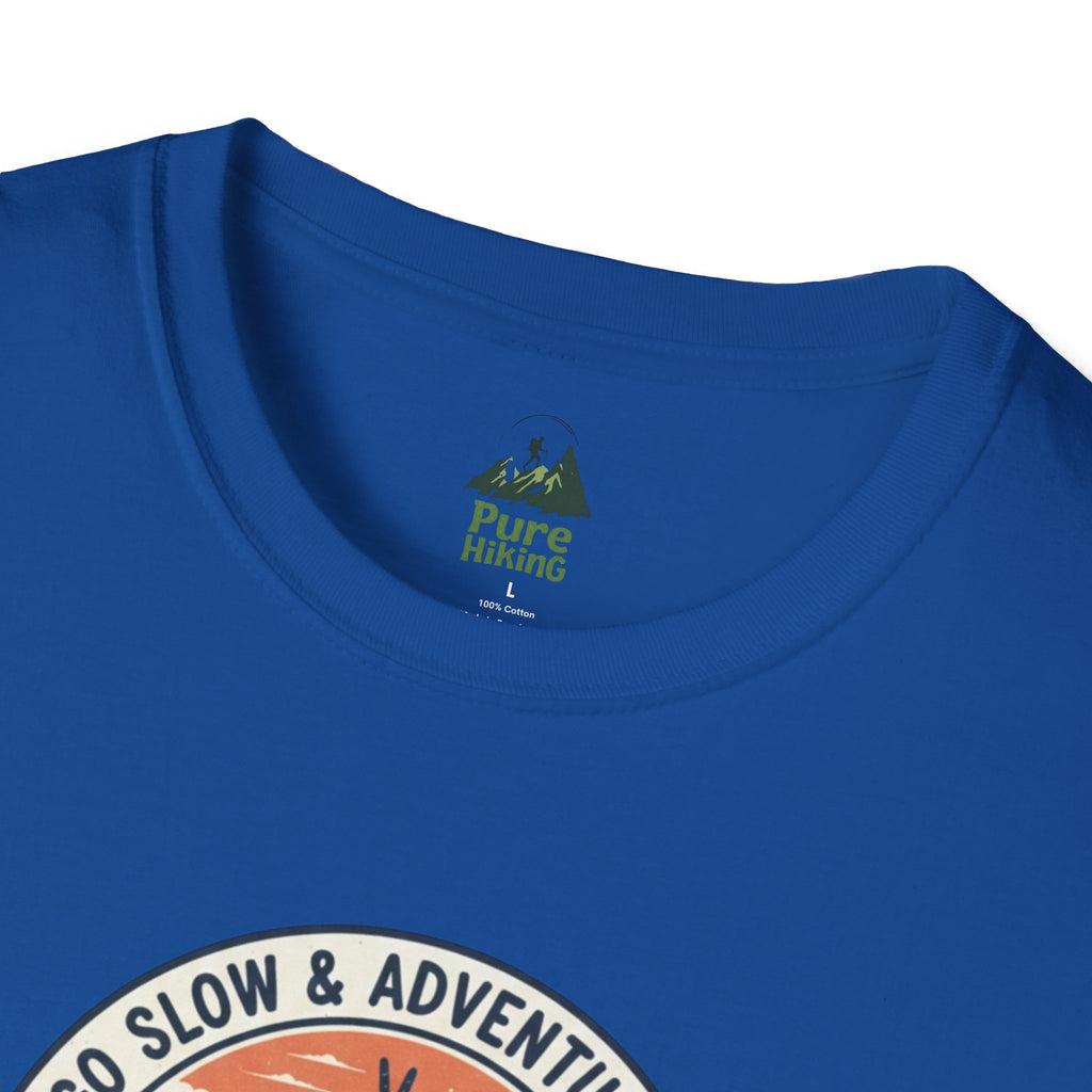 Badlands — "Go Slow & Adventure On" T-Shirt