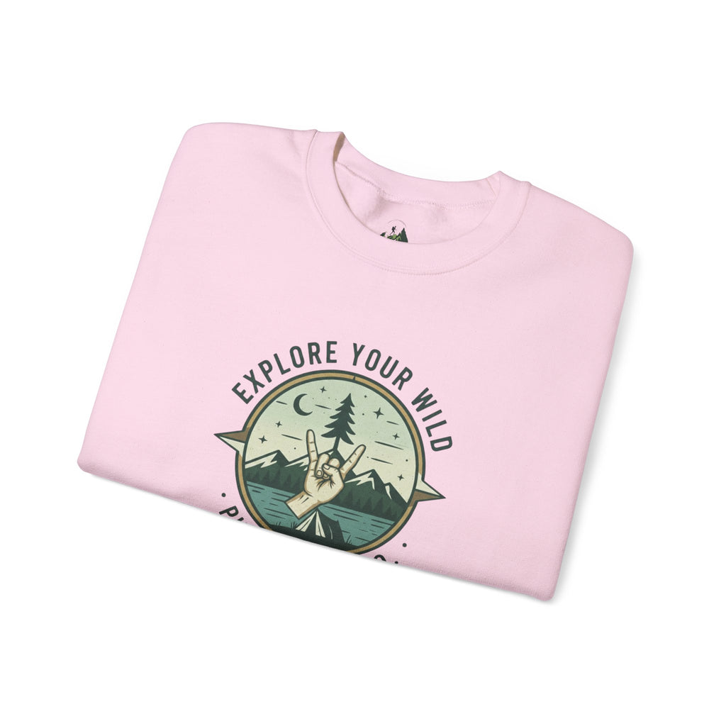 "Explore Your Wild" Crewneck Sweatshirt