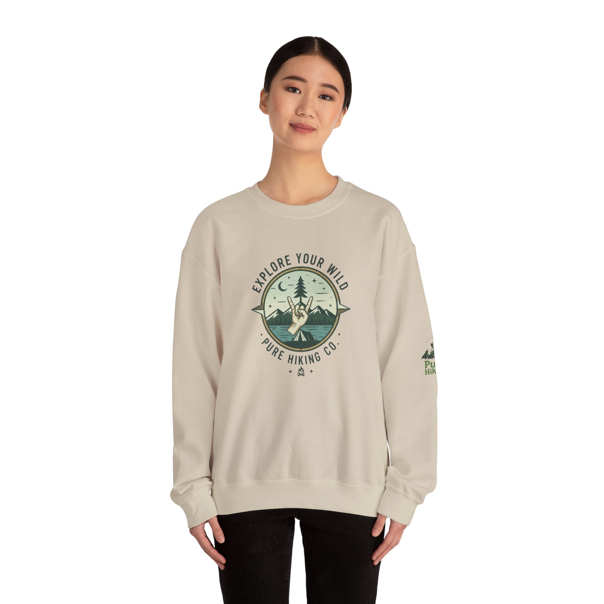 "Explore Your Wild" Crewneck Sweatshirt