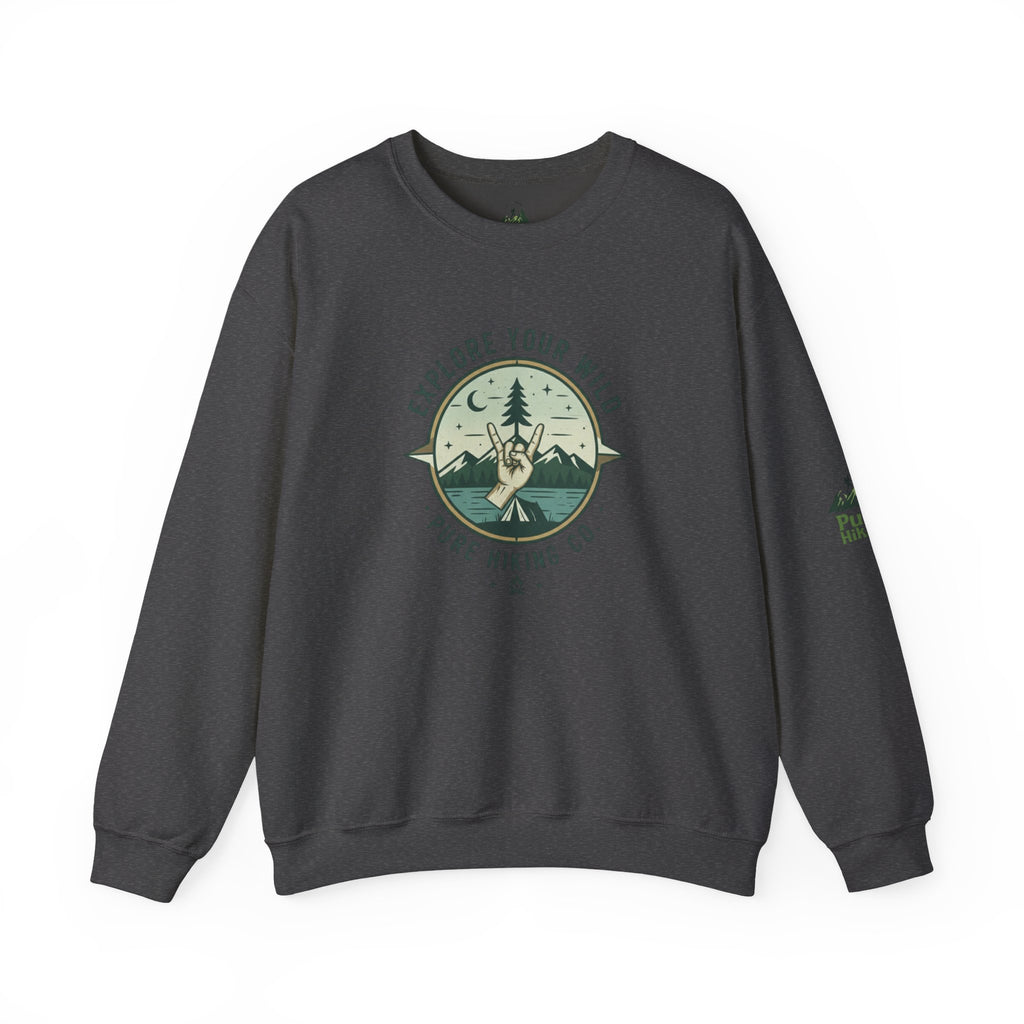 "Explore Your Wild" Crewneck Sweatshirt