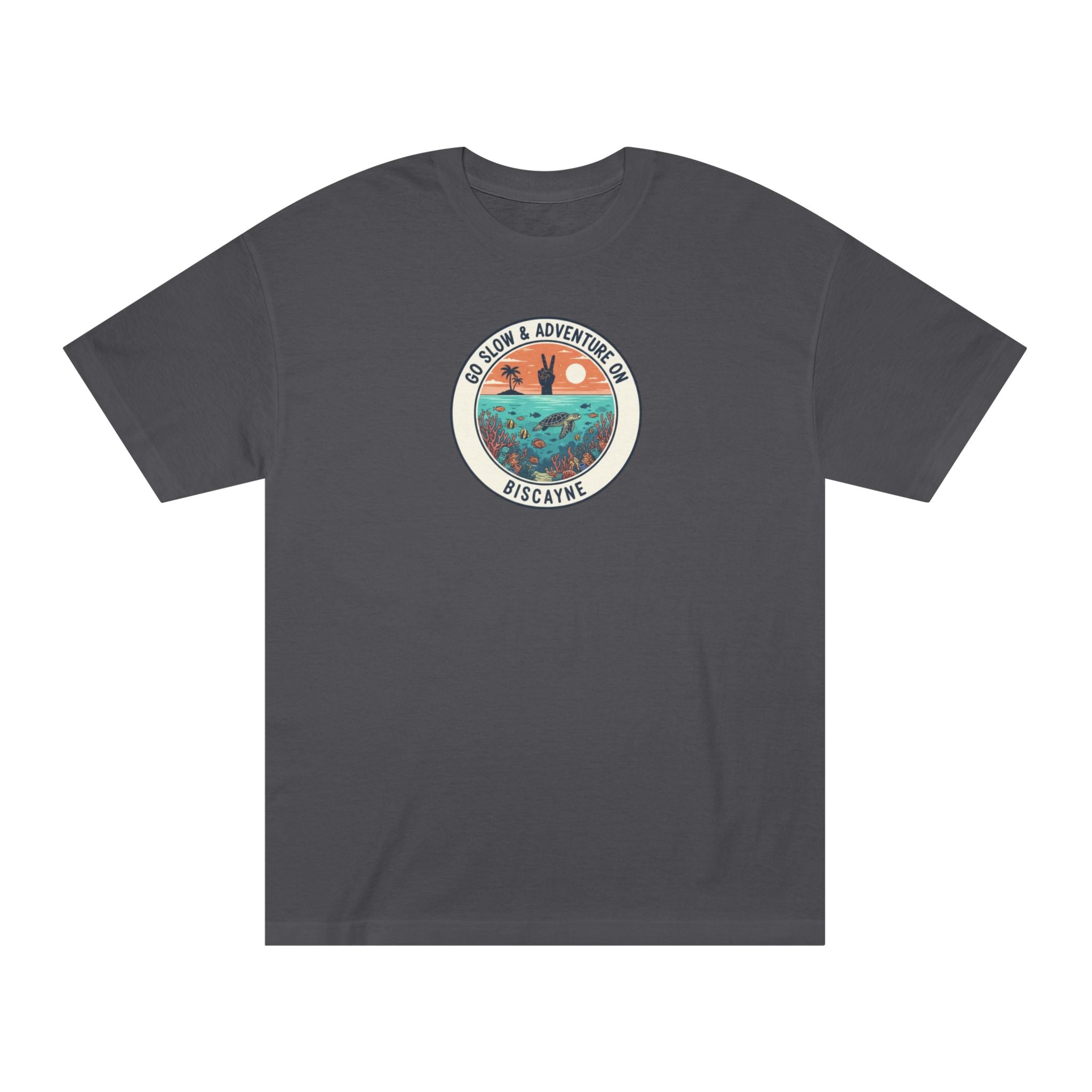 Biscayne - "Go Slow & Adventure On" T-Shirt