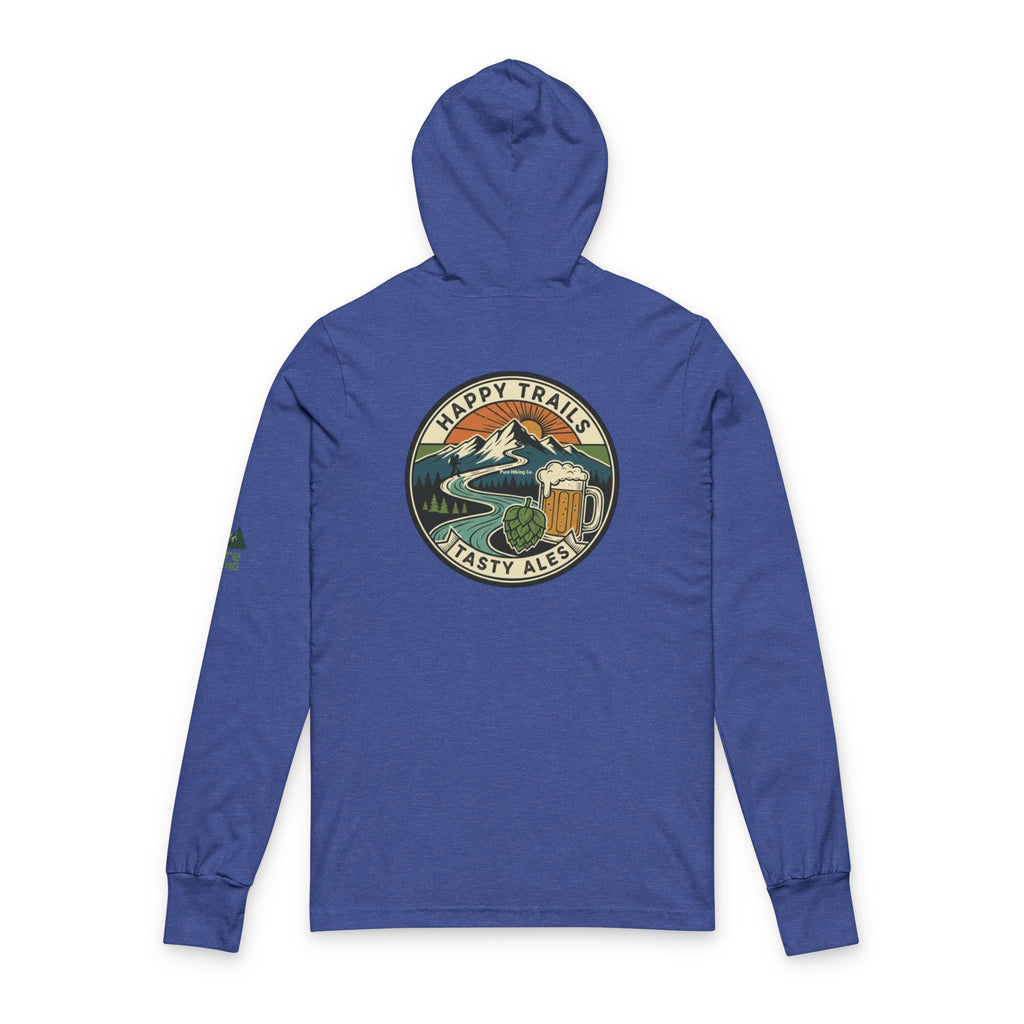 Happy Trails Tasty Ales Hooded Long Sleeve Tee