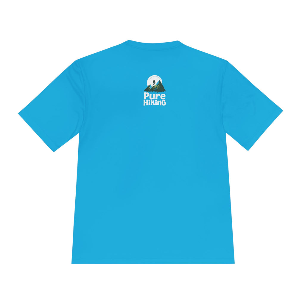 Hiking Tee — 'Normal People Go Outside, Climbs' Mountain Graphic Moisture‑Wicking Shirt