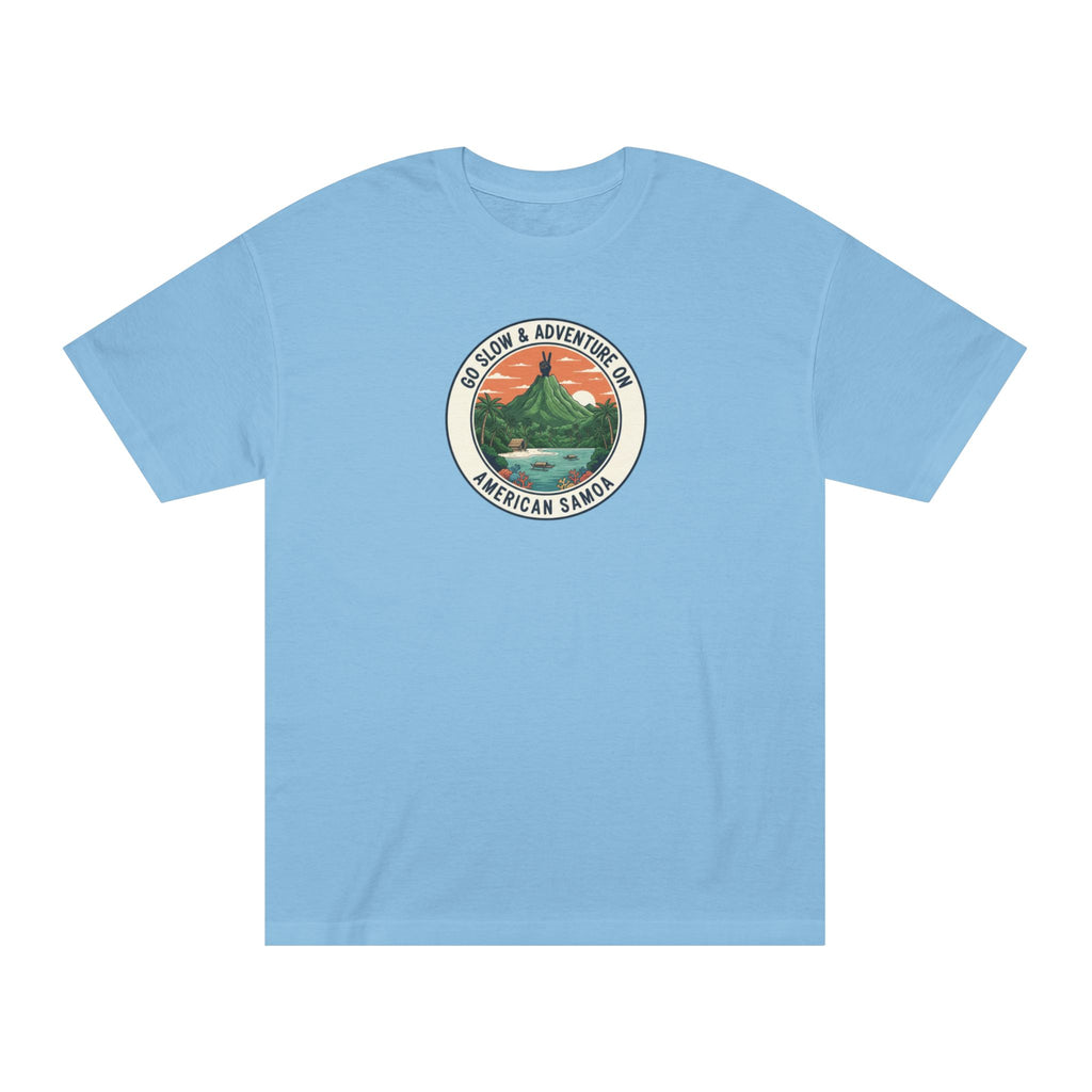 American Samoa - "Go Slow & Adventure On" T-Shirt