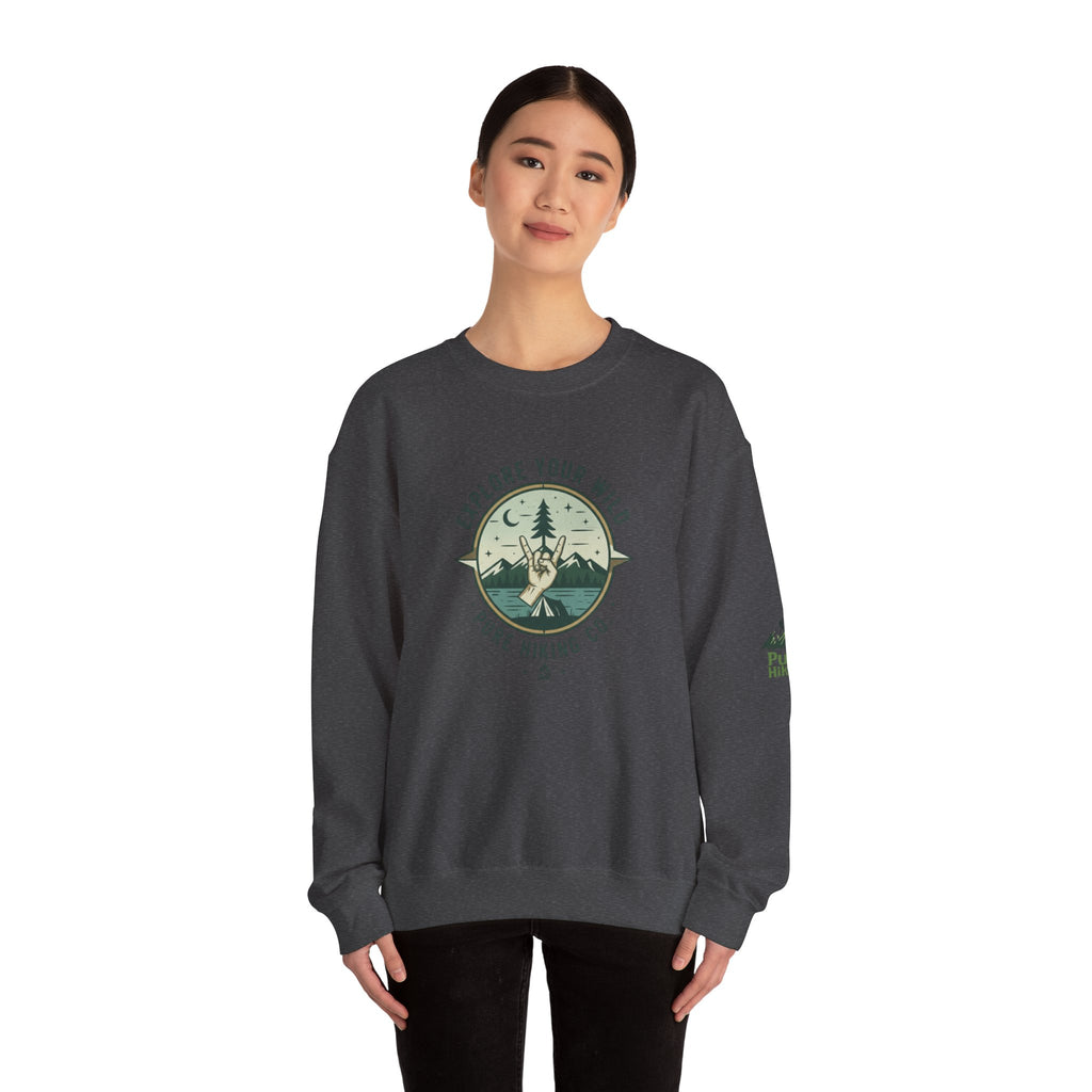 "Explore Your Wild" Crewneck Sweatshirt