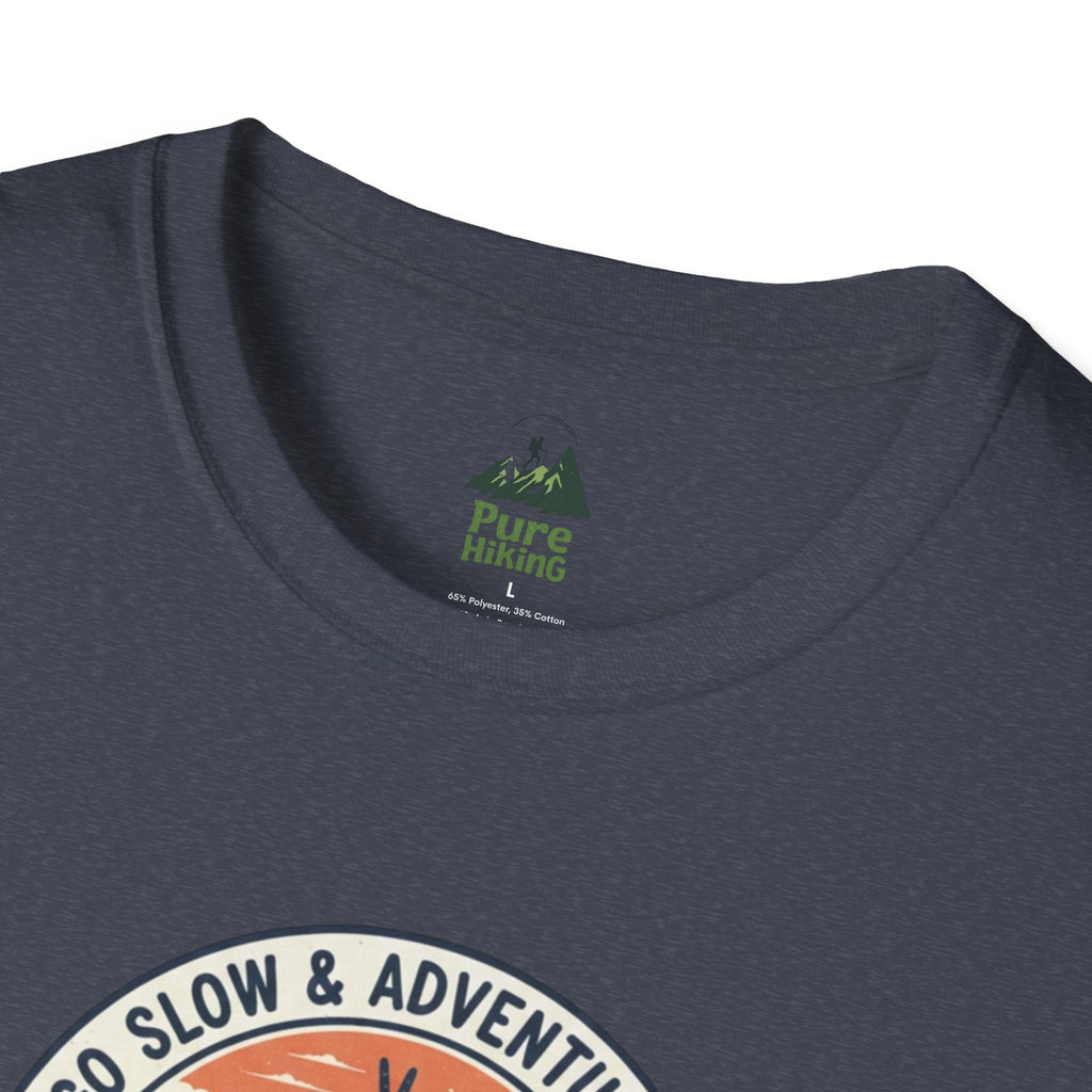 Badlands — "Go Slow & Adventure On" T-Shirt