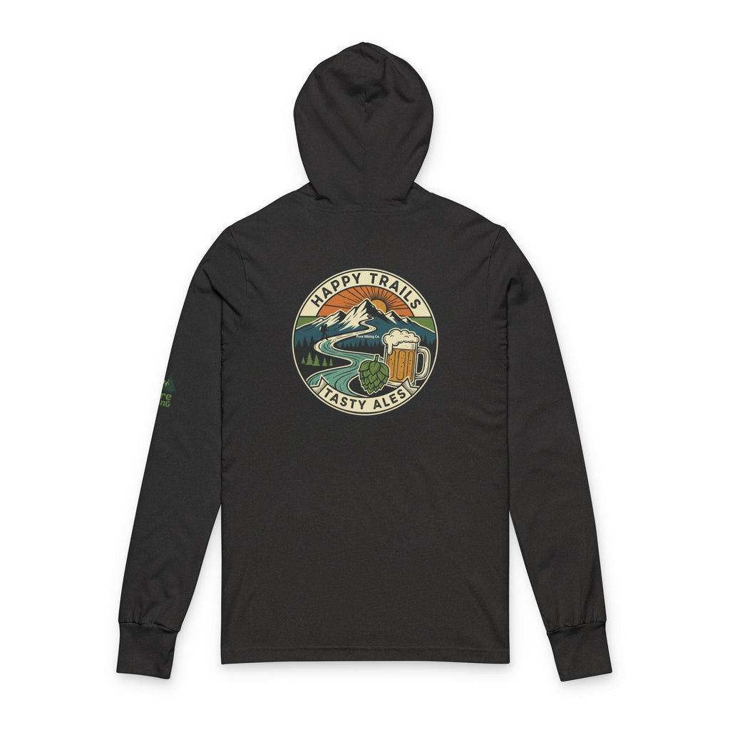Happy Trails Tasty Ales Hooded Long Sleeve Tee