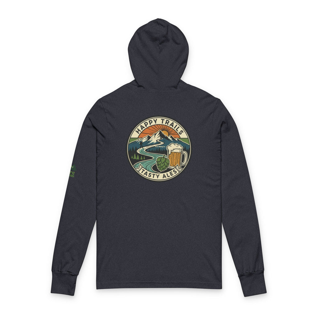 Happy Trails Tasty Ales Hooded Long Sleeve Tee