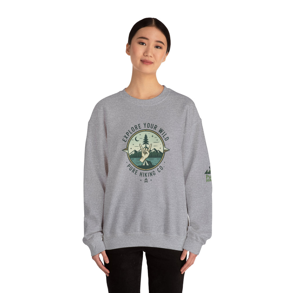 "Explore Your Wild" Crewneck Sweatshirt