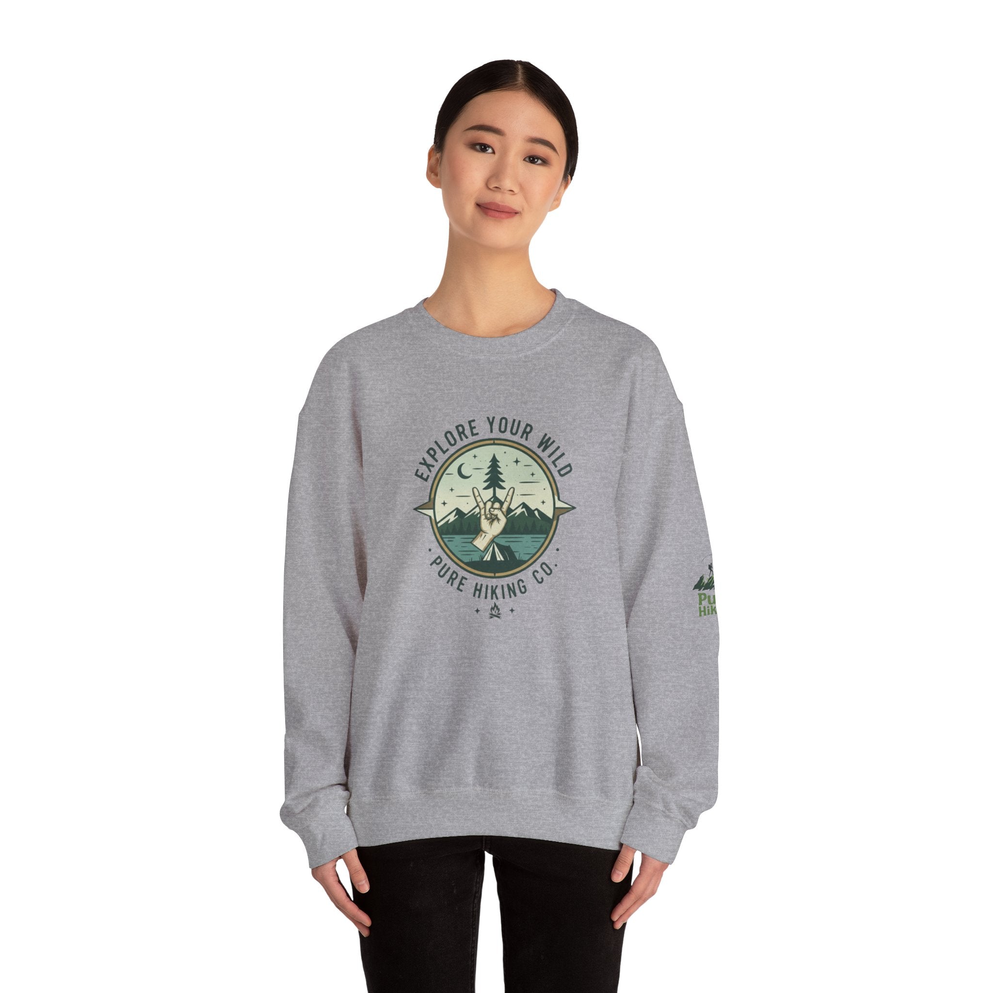 "Explore Your Wild" Crewneck Sweatshirt