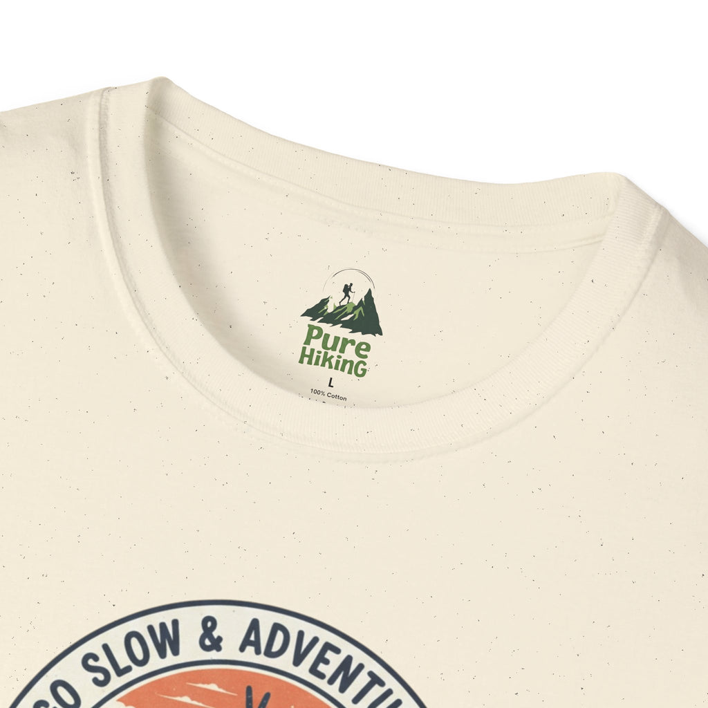 Badlands — "Go Slow & Adventure On" T-Shirt