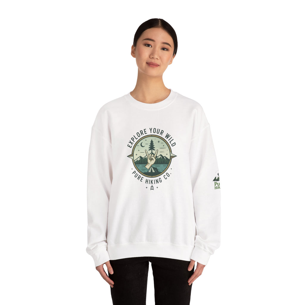 "Explore Your Wild" Crewneck Sweatshirt