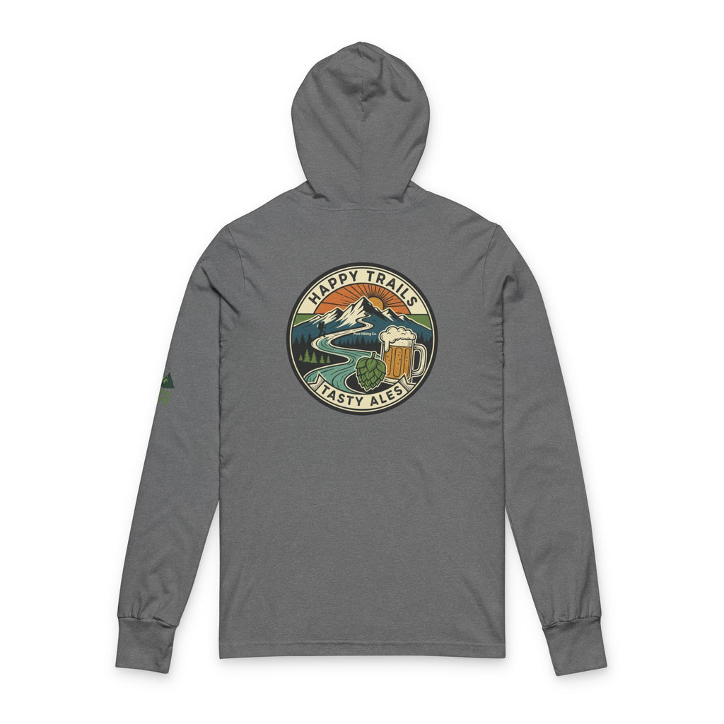 Happy Trails Tasty Ales Hooded Long Sleeve Tee