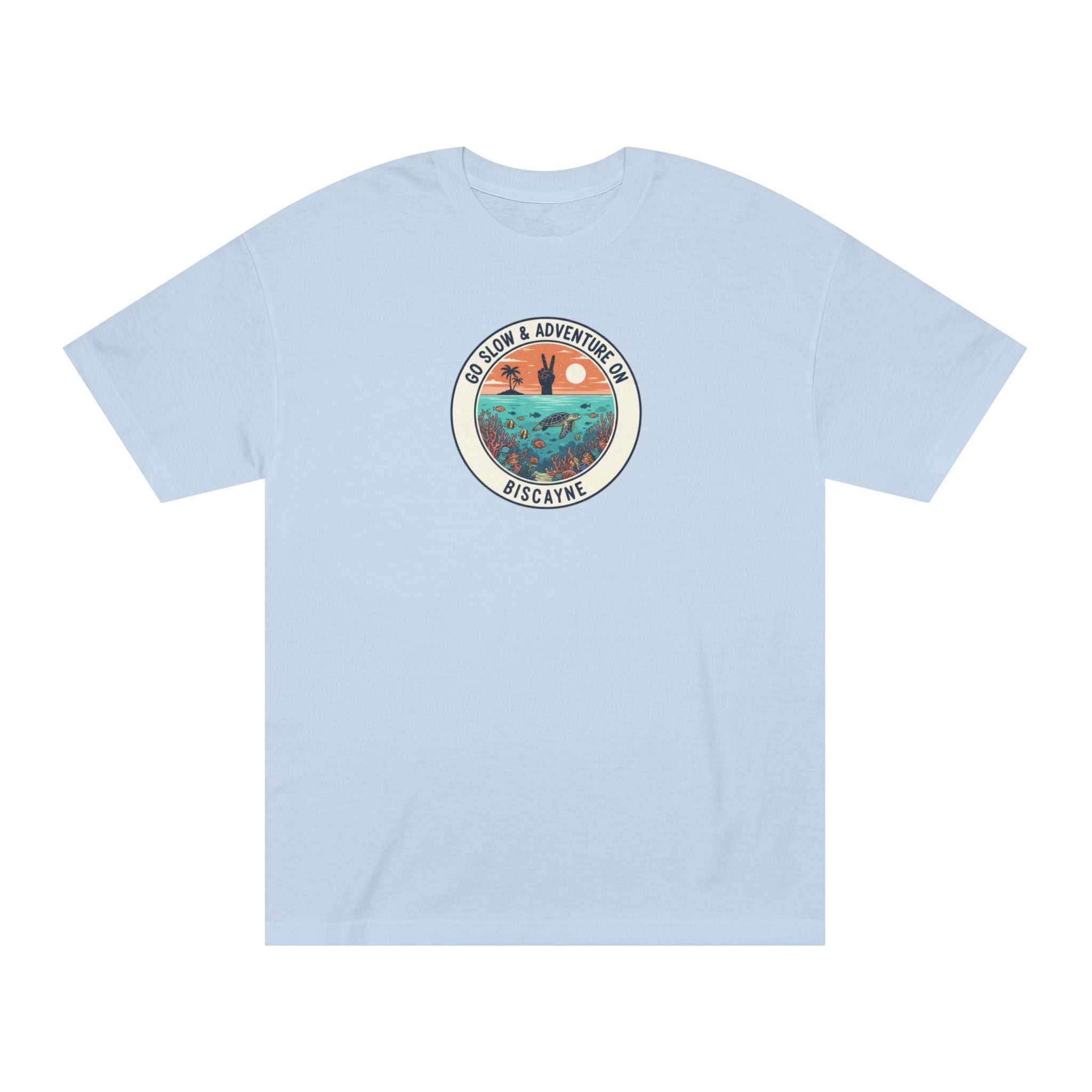 Biscayne - "Go Slow & Adventure On" T-Shirt