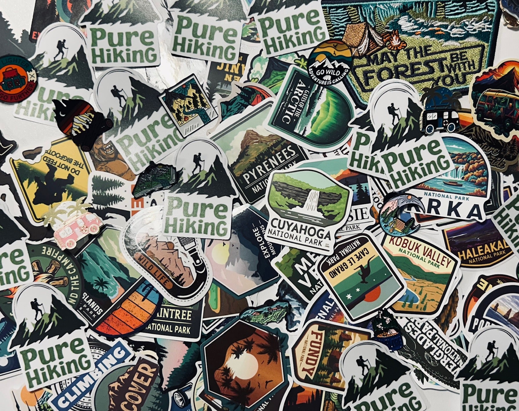 Outdoor Adventure Sticker Pack - 10 QTY